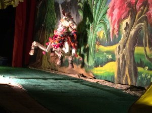 Traditional Myanmar puppet show, Bagan